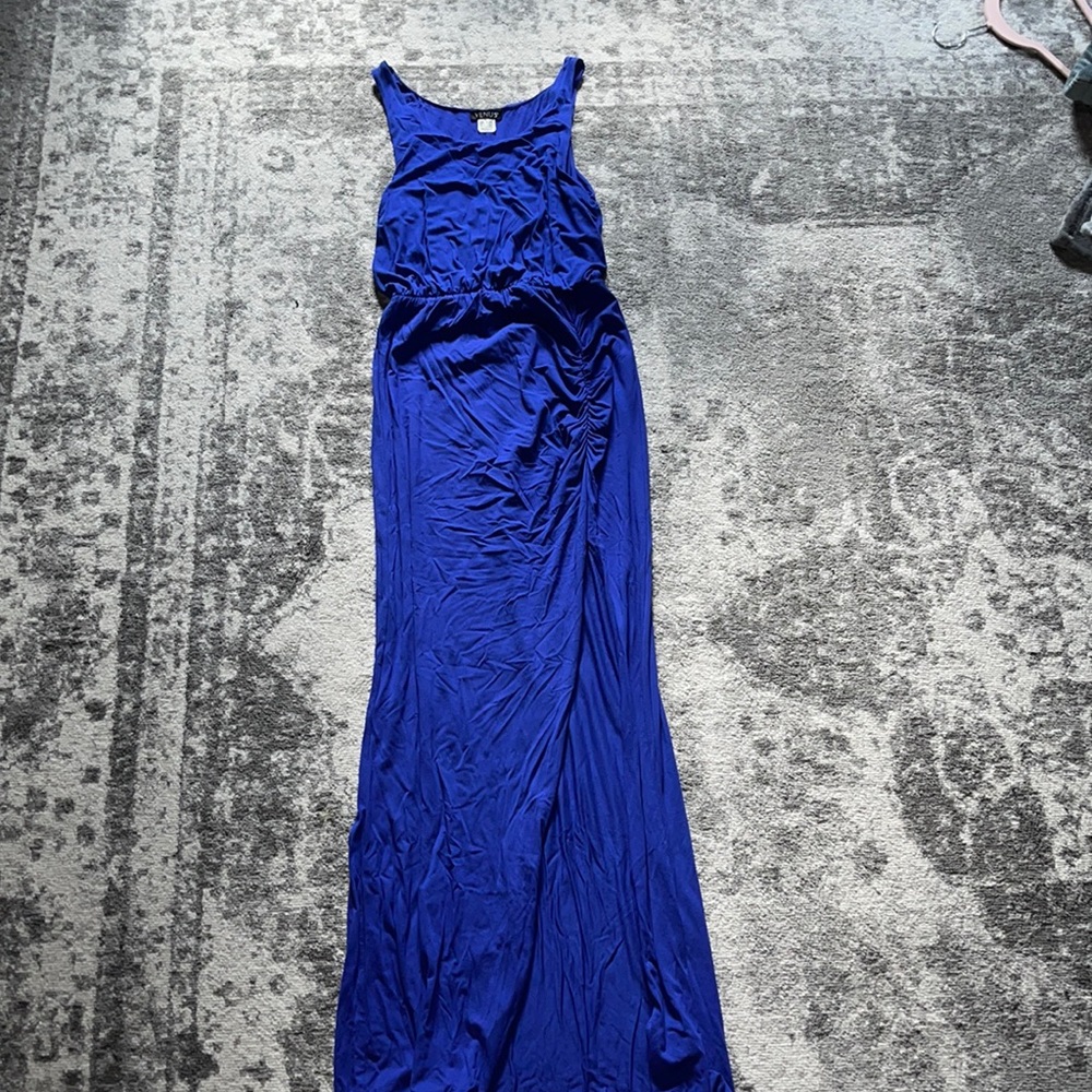 Venus Ocean Blue Maxi Dress